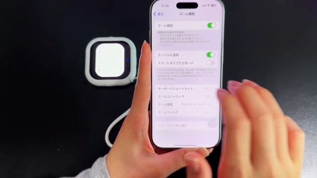 Amazon.co.jp: 自撮りモニター【2026最新ワイヤレス接続】4K/1080Pじ